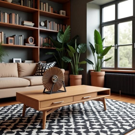 Mid-Century Modern Wohnzimmer: 10 Ideen für zeitlosen Retro-Charme