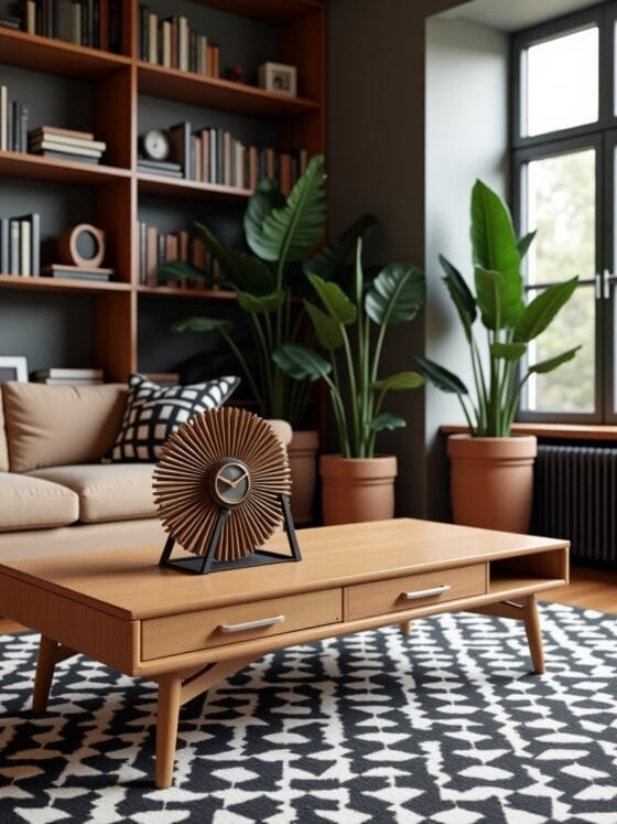 Mid-Century Modern Wohnzimmer: 10 Ideen für zeitlosen Retro-Charme